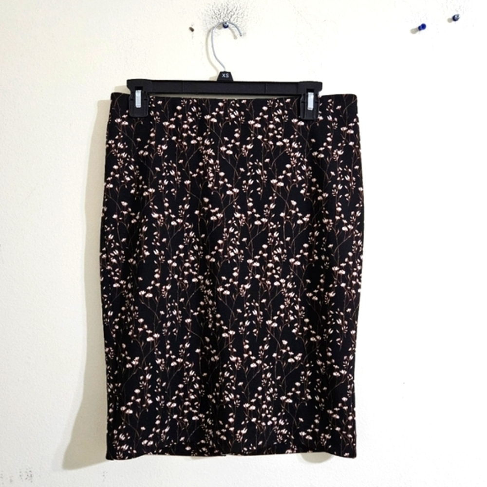 Express Floral Pencil Skirt